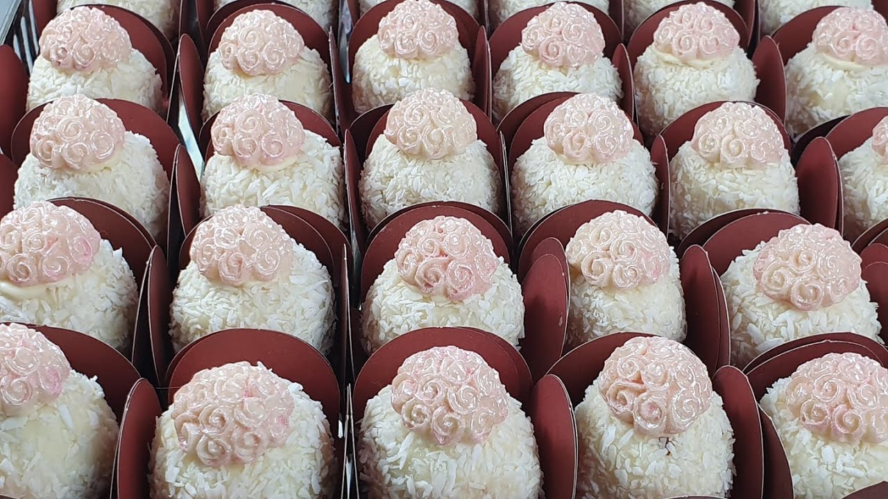 DOCE  RAFFAELLO - FÁCIL E RÁPIDO DE FAZER - PRALINEN - LUZIA OLIVEIRA