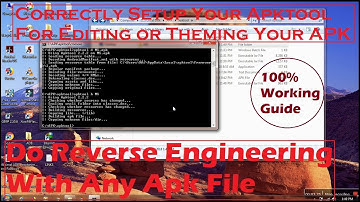 How To Correctly Setup APKTOOL In Windows 7,8.1,10 For Editing/Theming Apk File Fastest [HINDI]|2018