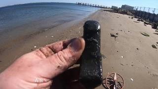 Barren Island: The Other Side Of Dead Horse Bay/Glass Bottle Beach Metal Detecting #metaldetecting