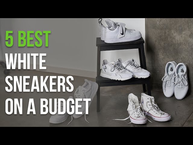 5 Best white shoes for men to Unravel the Allure-Bruno Marc