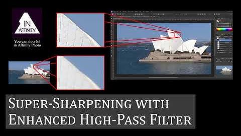 Super-Sharpening Using Enhanced High-Pass Filter