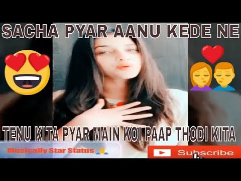 Tenu Kita Pyar Mein Koi Paap Thodi Kita || New Punjabi Sad Song Heart❤️ Touching Musical Video 2018