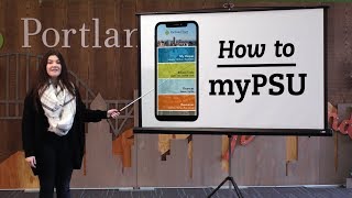 myPSU :: How-to PSU