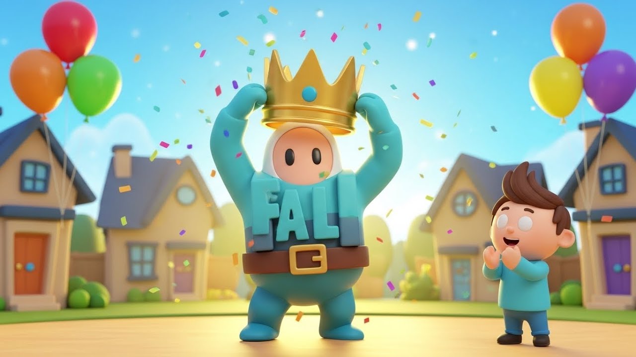 Fall Guys Jelly Jumpers Chasing the Crown | Kids Songs & Nursery Rhymes