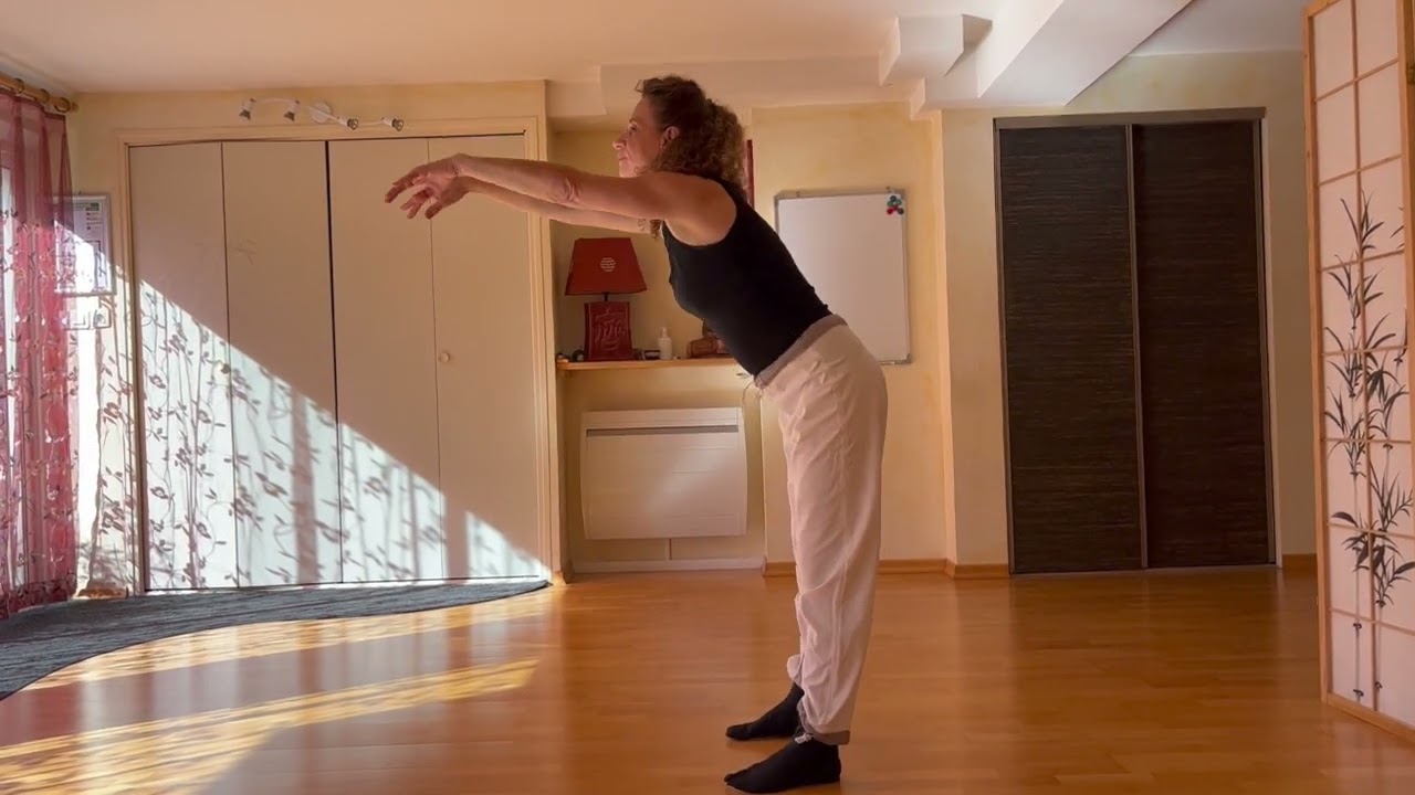 Qi Gong de l'oie sauvage - Trépieds et spirales enchaînement complet