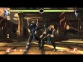 Mortal Kombat 9 - Cyber Sub-Zero - обучение + комбо