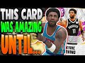 NBA 2K22 MYTEAM PINK DIAMOND SIGNATURE KYRIE IRVING GAMEPLAY! 2K DID THIS AND RUINED THE CARD!