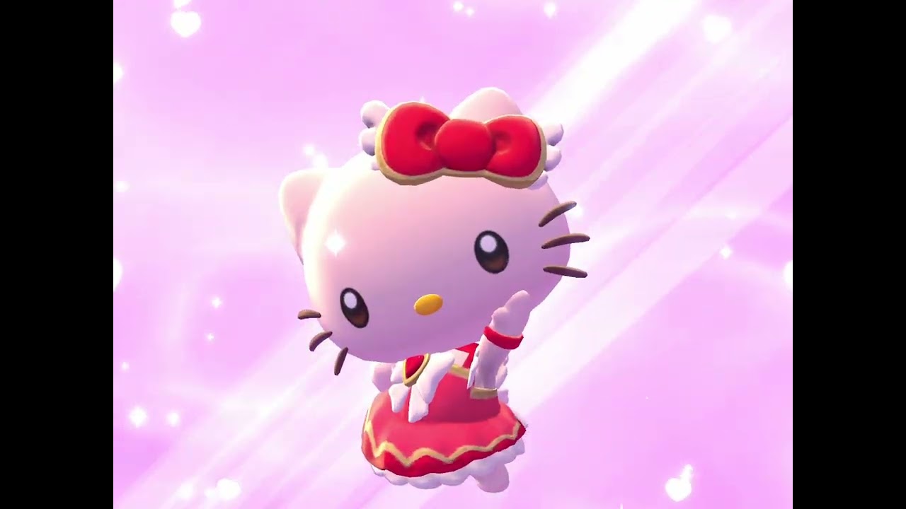 The catch teeniping transformation in hello kitty island adventure 
