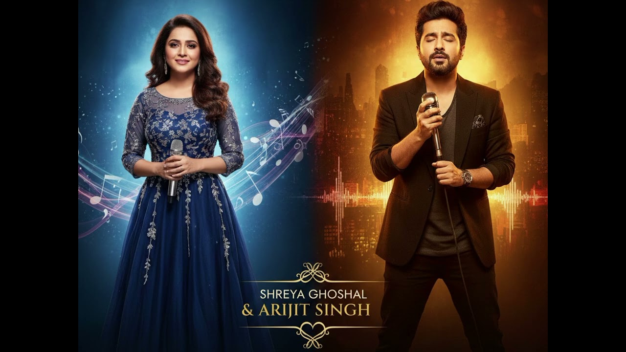 ROOHANI | AI Created love duet of shreya goshal and arijit singh|Hindi new songs 2026| trending