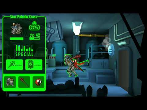 Баг в fallout shelter на крышки и квантовую ядер колу