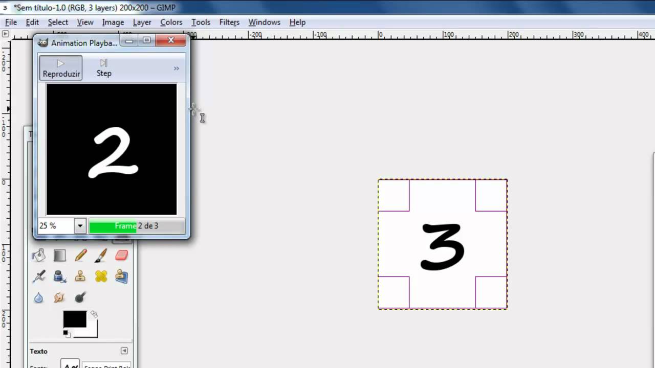 Criando GIF animado no Gimp