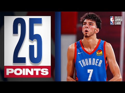 Chet Holmgren GOES OFF In Thunder Summer League W! | 25 PTS, 9 REB, 5 BLK