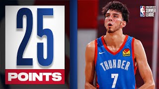 Chet Holmgren GOES OFF In Thunder Summer League W! | 25 PTS, 9 REB, 5 BLK