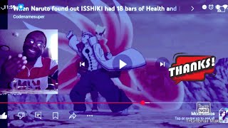 Max Health. My Reaction. When Naruto found out Isshiki had 18 bars of health and Infinite Stamina.