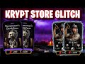 New krypt store glitch in mk mobile