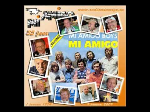 het allereerste uur van radio mi amigo  1 januari 1974