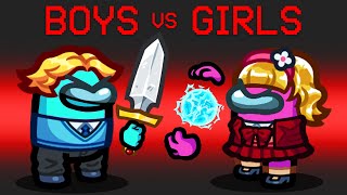 Boys vs Girls Mod in Among Us