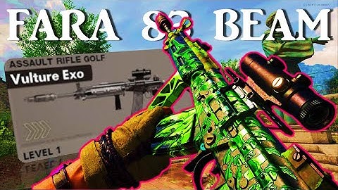 The FARA 83 Warzone Class Setup is a Long Range BEAM! (Call of Duty: Warzone)