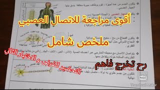 أقوى مراجعة للاتصال العصبي في العلوم الطبيعية /تحضيرا للفرض و الاختبار الثاني /الرابعة متوسط