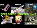 JWST Deploys Mirror &  Moon's 'Mystery Hut' is Revealed - Deep Space Update - January 7th
