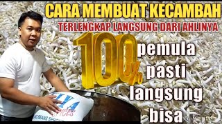 cara membuat kecambah terlengkap langsung dari ahlinya#kecambah