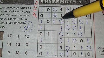 (#4323) Monday.  Binary01 Sudoku puzzle. Bonus Extra edition. 03-28-2022 Extra part 2 of 3