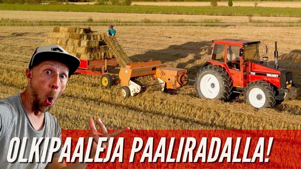 Valmet 705 + vanha paalirata – uskomaton yhdistelmä!