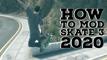How To Get a Skate 3 Mod Menu !!!! (Skate 3 2020) rgh/jtag