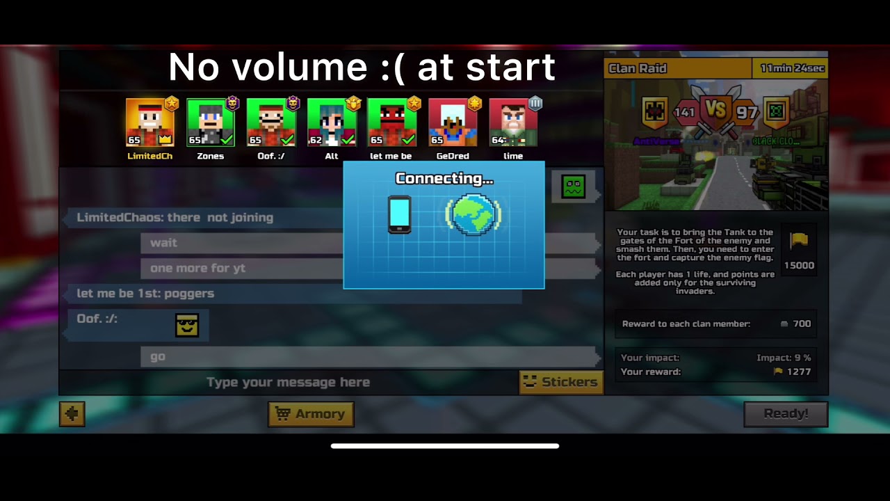 Raid against black clover  🍀 (GG)