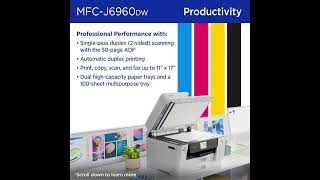 Brother INKvestment MFC-J6960DW Review: The Ultimate 11"x17" Workhorse!