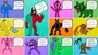 Garten Of Banban 1,2,3,4,6,7,8,9,10 - Secret Modified All Chase Scenes