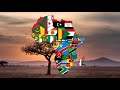 Africa  flag map speedpaint 1000 subscriber special