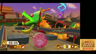 Thunder Gate - Super Monkey Ball 3D [Nintendo 3DS] 4K