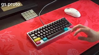 GS:GO Prototype Keyboard Typing Sound Test