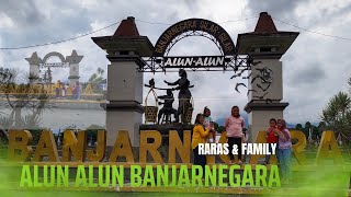 Indahnya Pesona Alun Alun Banjarnegara Bersama Raras & Family