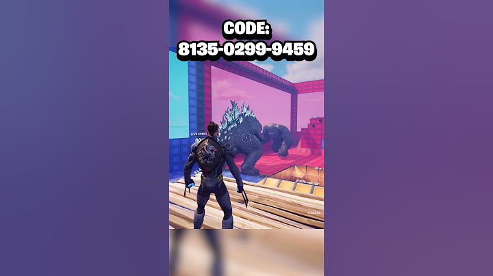 Godzilla x Kong in FORTNITE!💀