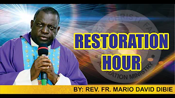 Rev Fr Mario David Dibie Live Stream ( Recap of Monday Morning Impartation Service)