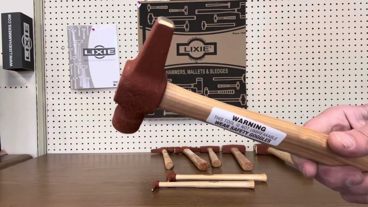 Lixie#D Square Nose Bronze Hammer