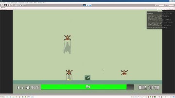 [07] unity3d c# defense game work in progress health bar