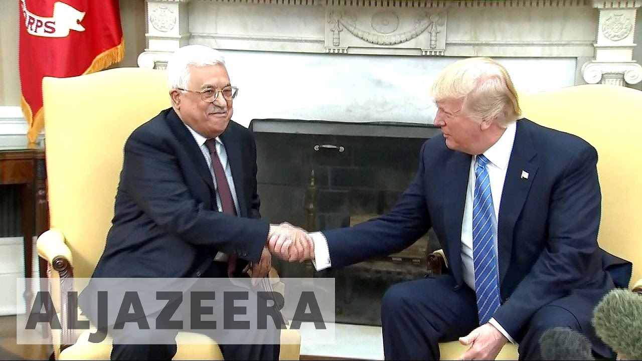 أعرب ترامب وعباس عن آمال كبيرة في تحقيق السلام في الشرق الأوسط