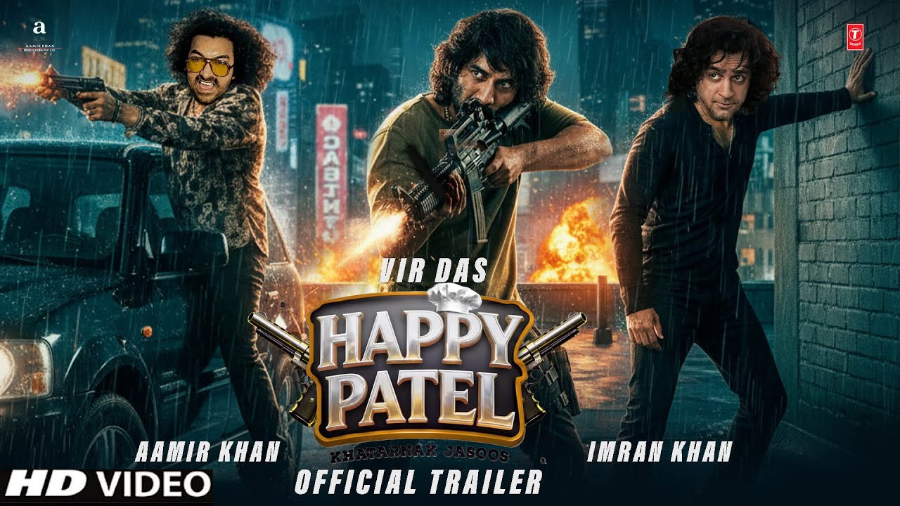Happy Patel Khatarnak Jasoos Trailer Aamir Khan | Imran Khan | Vir Das | Happy Patel Trailer Update