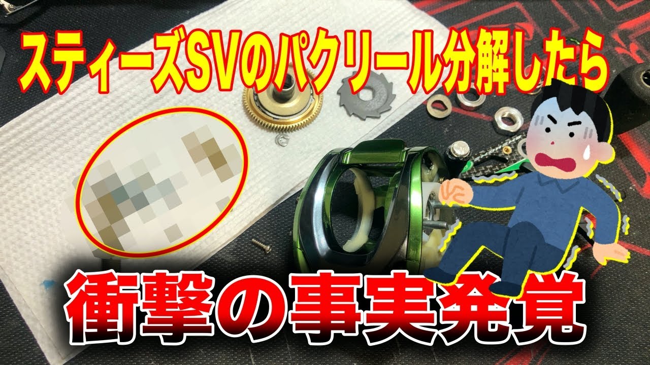 スティーズSVのパクリールを分解したら衝撃の事実発覚！ - YouTube
