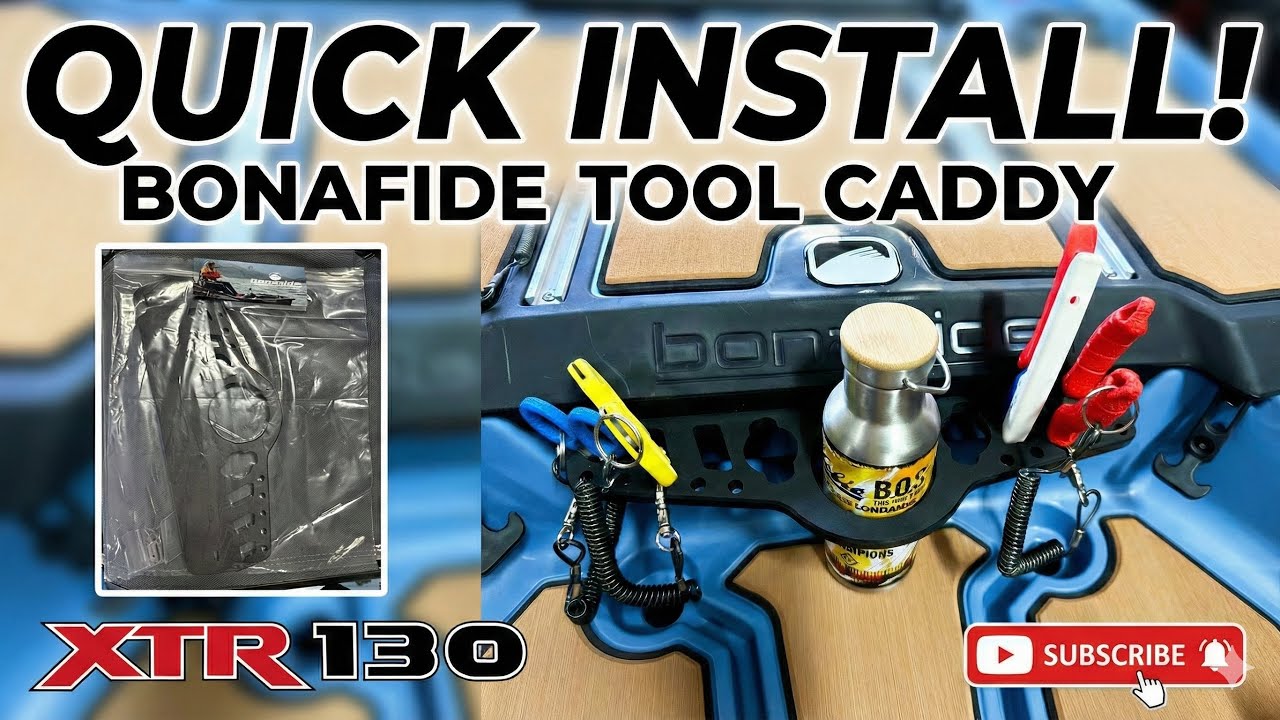 Quick Install! Bonafide XTR130 Tool Caddy Upgrade