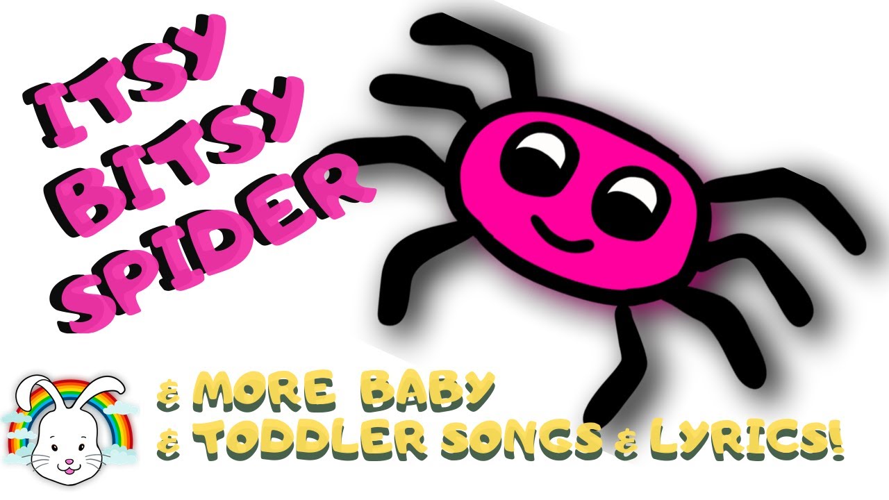 The itsy bitsy spider song w lyrics myvoxsongs more baby toddler