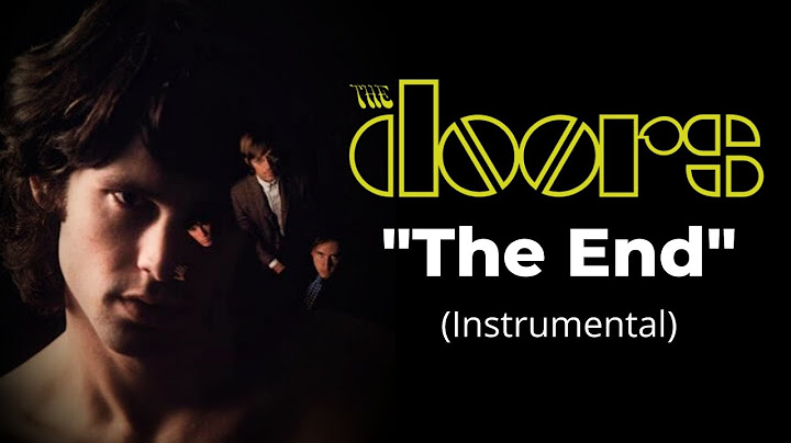 The End Instrumental version - Instrumental performance video thumbnail