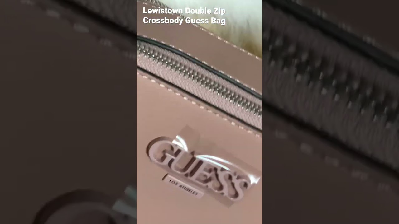 Guess Factory Lewistown Double Zip Crossbody