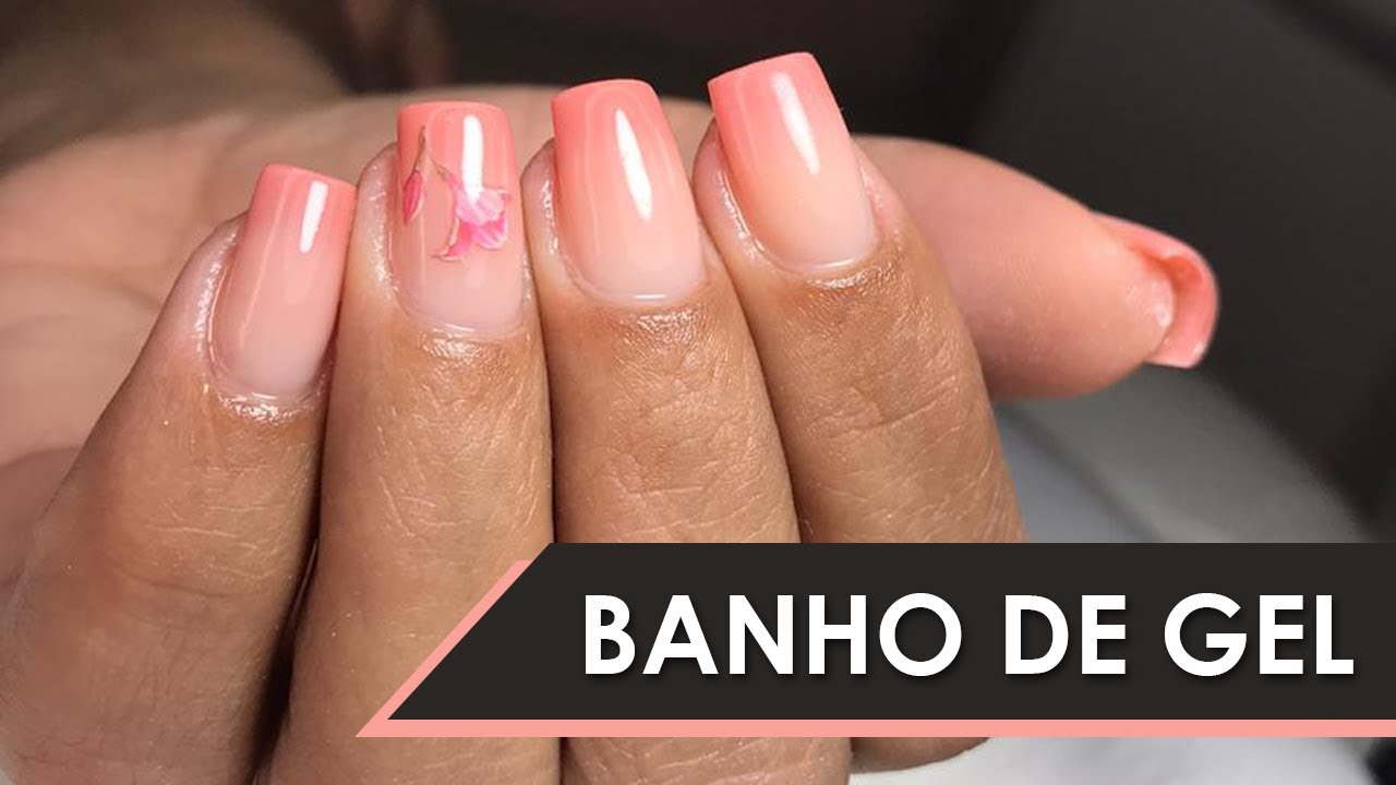 Banho de gel Passo a passo YouTube
