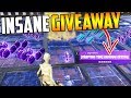 The BIGGEST GIVEAWAY on Fortnite SAVE THE WORLD? Thanks For 300K SUBSCRIBERS!!