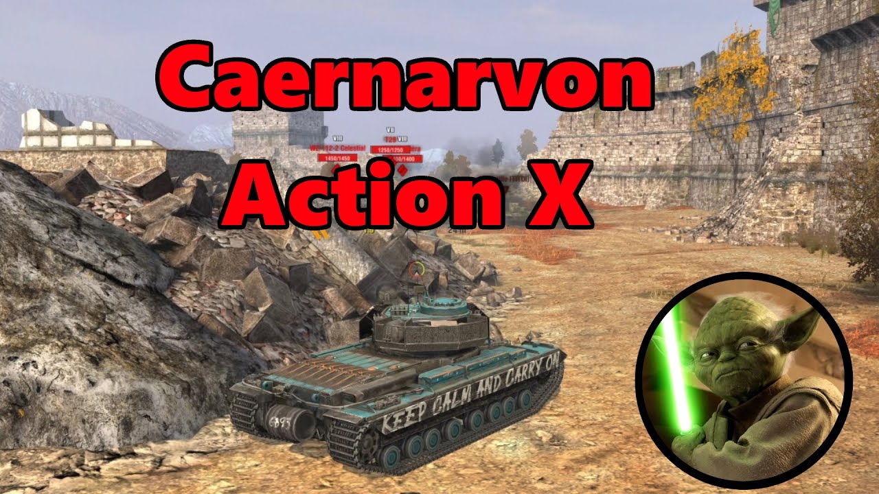 WOTB Caernarvon Action X World of Tanks Blitz YouTube