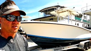 We SAVED the 35ft Contender From Being a TOTAL LOSS!